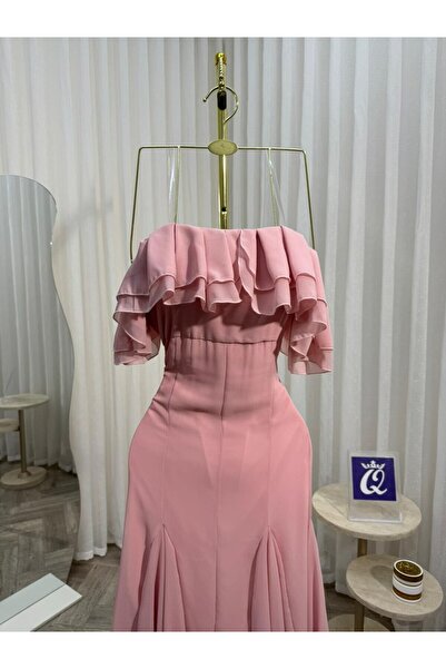 Kendallksa Elegant evening dress in pink