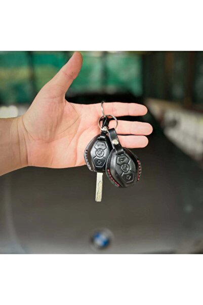 SHOU Husa Cheie Piele Naturala HandMade BMW E46/E39