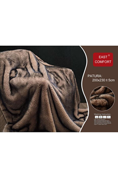 ANATOLIATEKSTILE Premium Thick Rabbit Fur Blanket, Ultra Soft, Warm, For Bed ...
