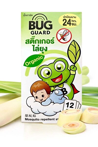 Happy Noz Bug Guard Mosquito Repellent Sticker 12 Patches | 24H Protection | ...