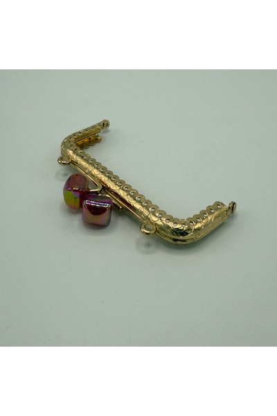 Aynalı Akide Wallet Clip Gold Square