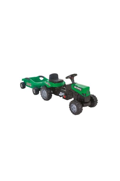 FeyzaDesign Power Pedallı Büyük Trolley Traktör, Eğlenceli ve Renkli Oyun Aracı