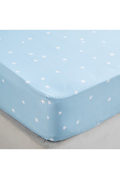 Home Box Nora Starlight Microfibre Single Fitted Sheet - 90x190+20 cm