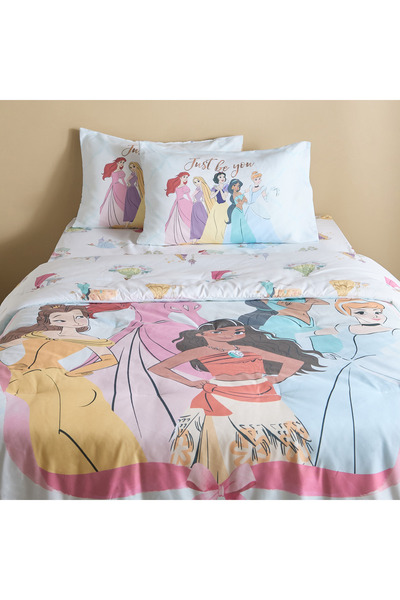 Generic Disney Princess 2-Piece Twin Comforter Set - 160x220 cm
