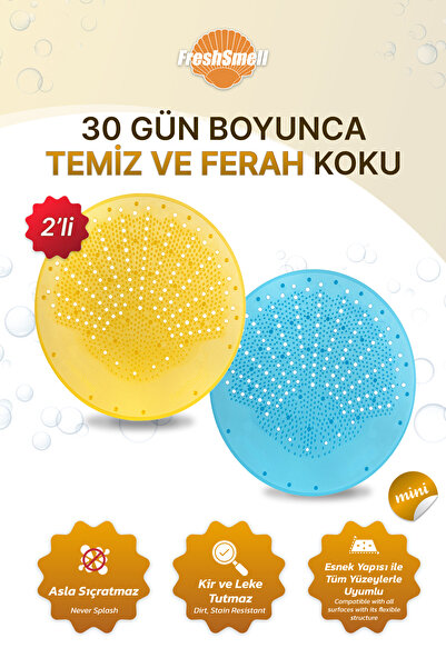 FreshSmell Koku Giderici | Çok Amaçlı, Banyo, Tuvalet, Pisuvar, Lavabo - 30 G...