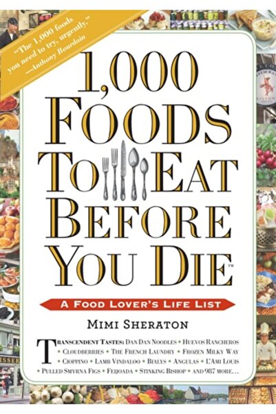 Book Boss ألف طعام يجب تناولها قبل الموت: قائمة حياة محبي الطعام