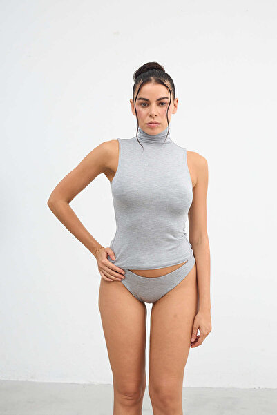 LE POLE Mi̇ss - Fishing Collar Sleeveless T-Shirt