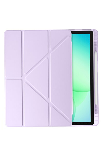 TEKNETSTORE حافظة سامسونج جالاكسي تاب ايه 11 بلس 2025 متوافقة مع حامل وقلم وغ...