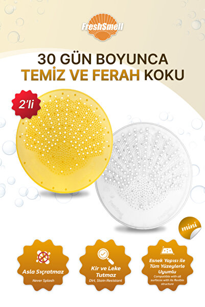 FreshSmell Koku Giderici | Çok Amaçlı, Banyo, Tuvalet, Pisuvar, Lavabo - 30 G...