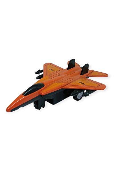 Lisinya Pull and Drop Metal Mini Fighter Plane 10 cm - Red (Lisinya)