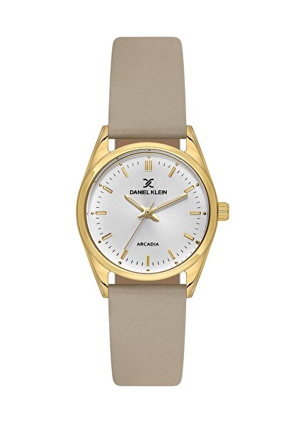 Daniel Klein Kasaza Gold Cord Mink Color Gift-Packed Women's Wristwatch and B...