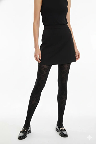 Findit Shawl Patterned Women's Pantyhose