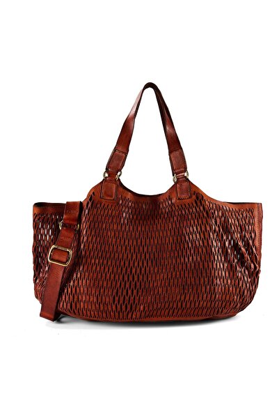 Campomaggi Cosima Schultertasche Leder 38 cm