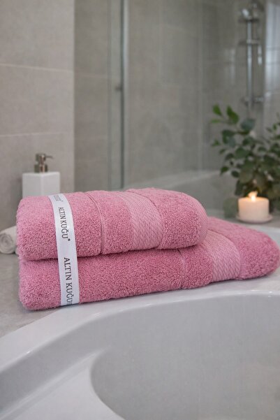 Özdilek Trendy 2-Piece Towel Set-Pink