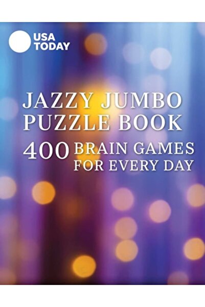 Book Boss USA Today Jazzy Jumbo Puzzle Book: 400 Brain Games For Every Day