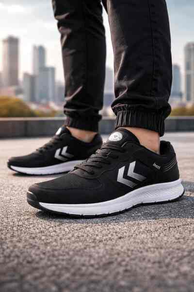 hummel Porter Unisex Siyah Rahat Taban Sneaker