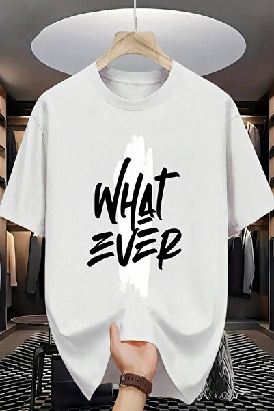 EFFRENATU What Ever Printed Unisex Printed Combed Cotton T-Shirt