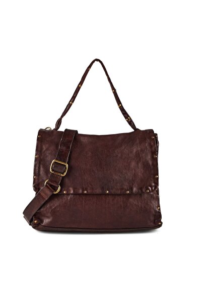 Campomaggi Zelda Schultertasche Leder 34 cm