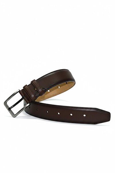 DYNAMO حزام رجالي من الجلد الصناعي للبنطلونات القماشية BGL-ST05163