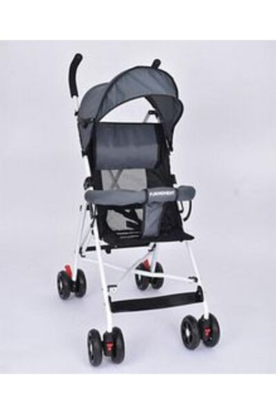 Fun Moment Moment Fun Lightweight Travel Stroller with Foldable Canopy - Dark...