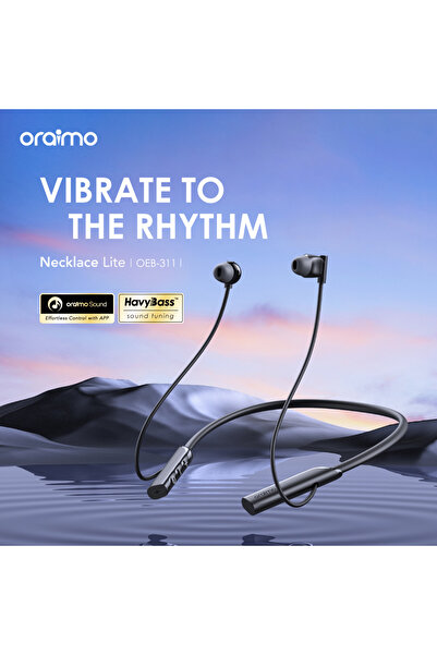 oraimo Necklace Lite Call Vibration Wireless Earphones