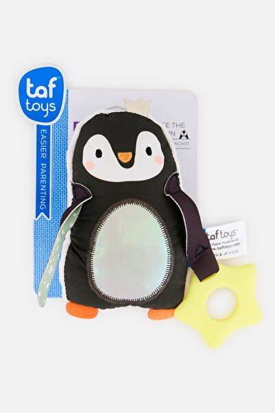 Taf Toys Prince The Penguin Plush Toy With Chew Teether