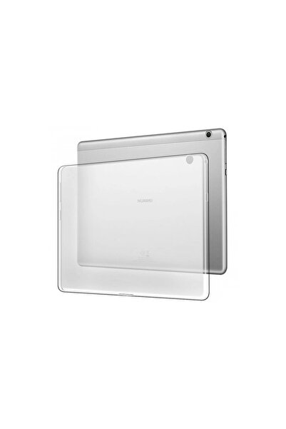 CT STONES حافظة تابلت Huawei Mediapad T5 10 من السيليكون الشفاف