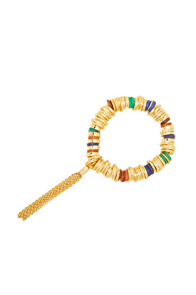 Network Renkli Doğal Taşlı Kadın Bileklik