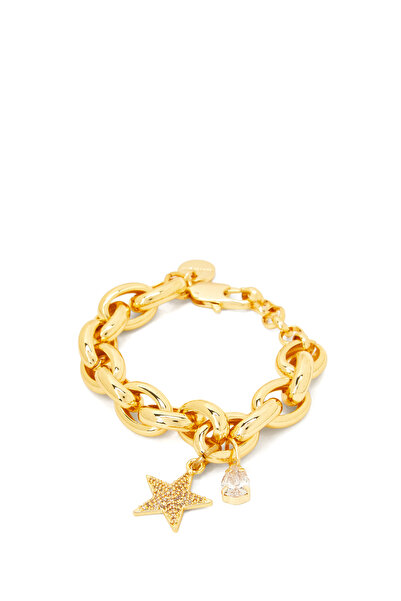 Network Gold Doğal Taş Kadın Bileklik