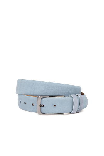 Network Mavi Erkek Deri Kemer