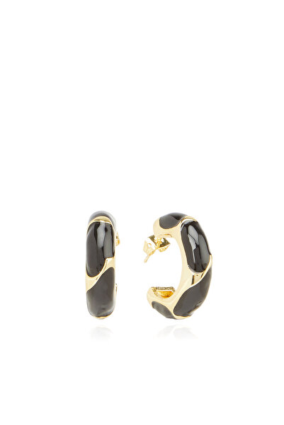 Network Gold Kadın Halka Küpe