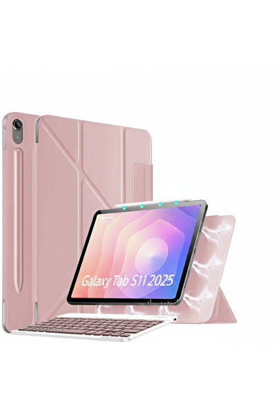 m.tk moveteck حافظة تابلت جالاكسي تاب إس 11 مقاس 11 بوصة مع لوحة مفاتيح سحرية...