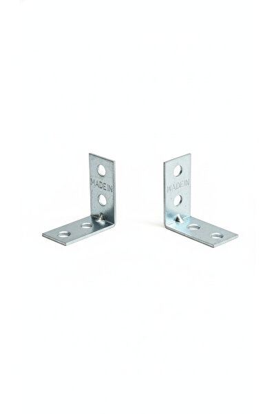 N.S NAMARK Right iron angle brackets for furniture and shelf fixing, 2x2 cm |...