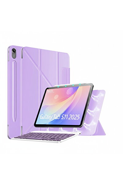 m.tk moveteck حافظة تابلت جالاكسي تاب إس 11 مقاس 11 بوصة مع لوحة مفاتيح سحرية...