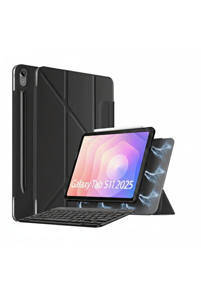 m.tk moveteck حافظة تابلت جالاكسي تاب إس 11 مقاس 11 بوصة مع لوحة مفاتيح سحرية...