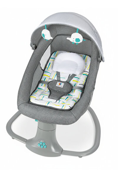 Mastela هزاز أطفال متعدد الوظائف مع ريموت كنترول – كرسي هزاز 3 في 1 بظهر قابل...