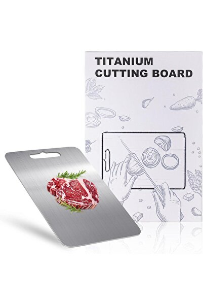 Arabest 100% Titanium Cutting Board for Kitchen - Dishwasher Safe Chopping Bo...