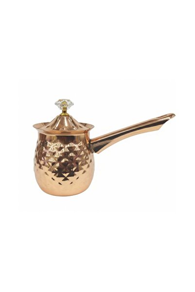 HappyHoursBoutique Turkish Coffee Pot Home Happy Hours 400ml Gold Pink