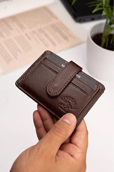 Newish Polo Men's Genuine Leather Wallet and Card Holder