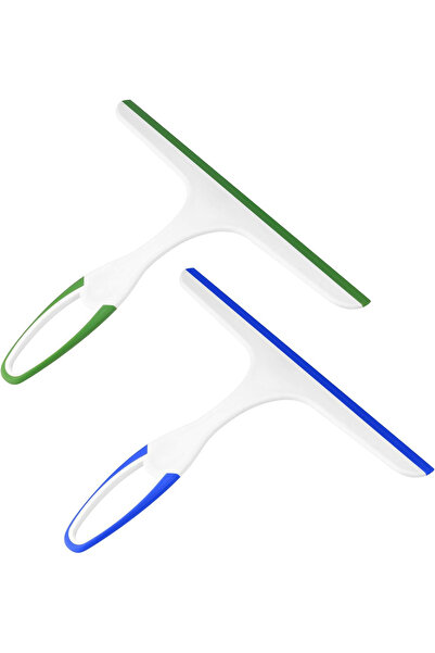 Arabest 2 Pcs Shower Squeegee for Shower Glass Doors,Mirror Tile Cleaner Clea...