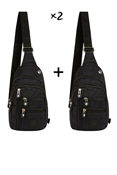 Newish Polo Unisex Su Geçirmez Kulaklık Usb Çıkışlı Çapraz Askılı Çanta Bel O...