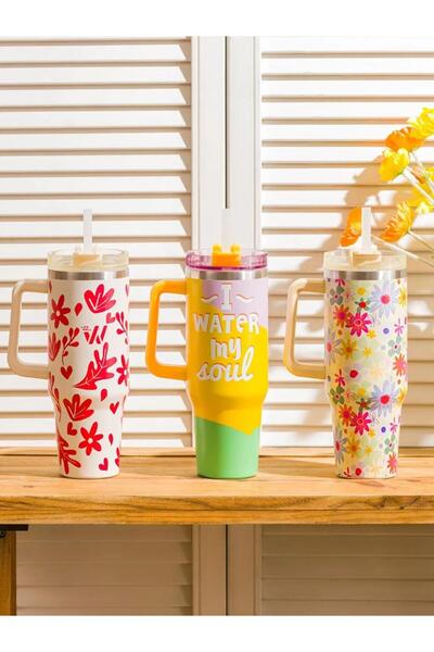 LC Waikiki قارورة مطبوعة مع شفاطة 1500 مل (S6)