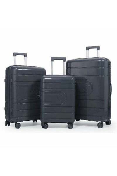 Genaric 3-Piece Luggage Set with Wheels and Digital Lock 20/24/28 Inch Light ...