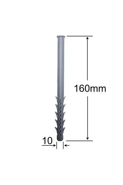 Gray Square Diblu 10x160 Cu Aripi - 50buc/cutie