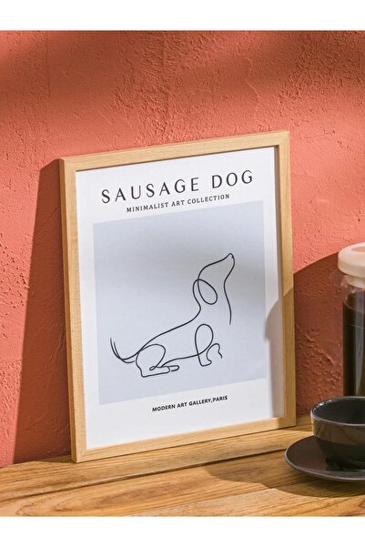 LC Waikiki Ramă foto din lemn 30 cm (S6)