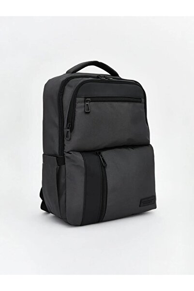 LC Waikiki Gray Multi-Eye Men's Backpack (S6)