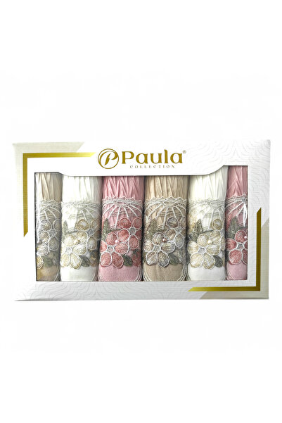 MORRİVAL 50x90 6 БРОЯ ДАНТЕЛЕНИ СТРАЗИ HAVLU В КУТИЯ ЗА НЕКТАРНА СВЕТЛИНА