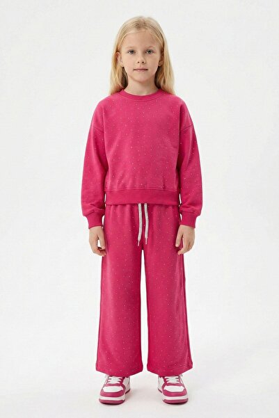 NEWKİDS Sa kamenim detaljima Zvonaste nogavice % 100% pamuk M Sezonsko Komple...