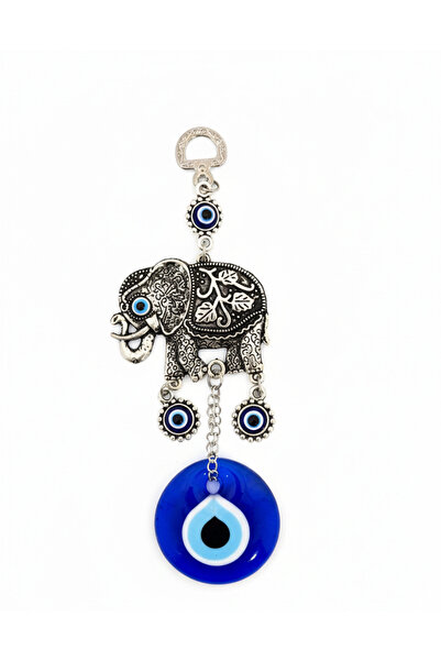 Fırsatkolik Evil Eye Bead Single Elephant Hanger
