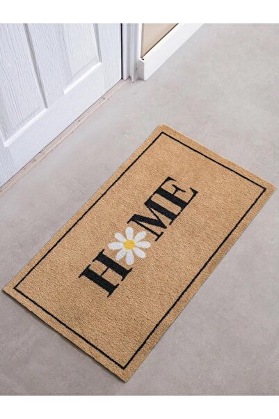 LC Waikiki Black Home Text Printed Door Mat (S6)